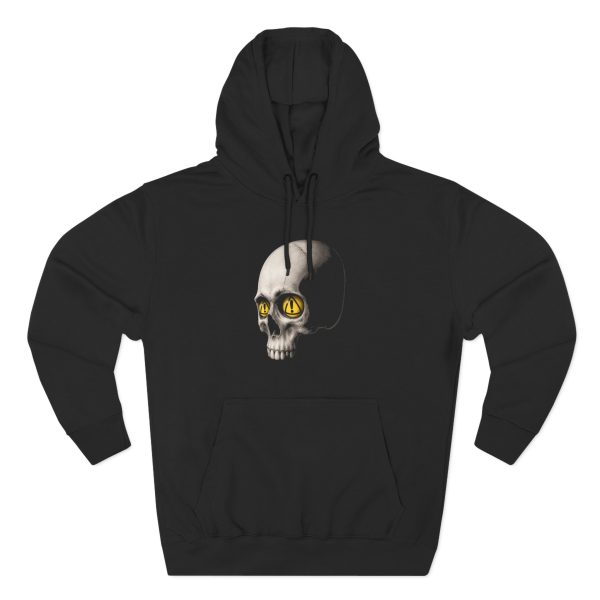 Yeat DANGEROUS SUMMER SKULL Three-Panel Fleece Hoodie